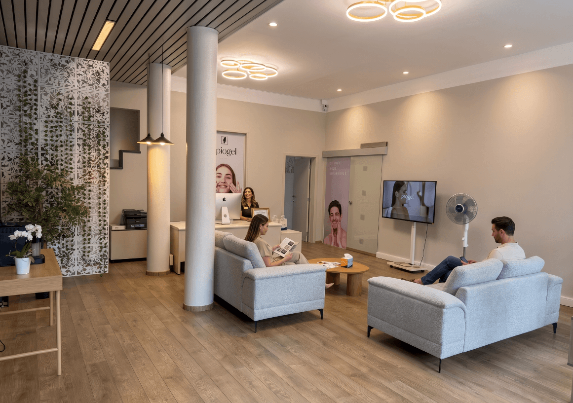 SPIEGEL Skin Clinic interior — luxury wellness space in Leuven
